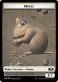 Mouse // Food (0011) Double-Sided Token [Wilds of Eldraine Tokens]