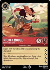 Mickey Mouse - Brave Little Tailor - D23 Promos - 1