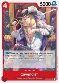 Cavendish - Romance Dawn - OP01-008