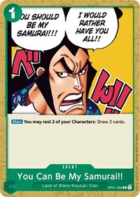 You Can Be My Samurai!! - Romance Dawn - OP01-055