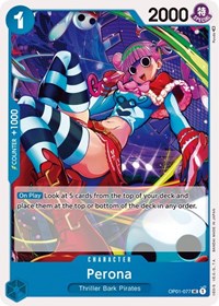 Perona - Romance Dawn - OP01-077