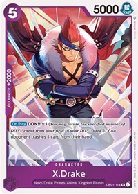 X.Drake (114) - Romance Dawn - OP01-114