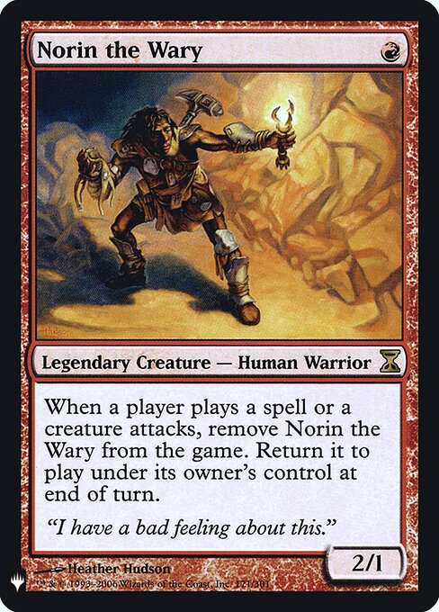 Norin the Wary - The List - TSP-171
