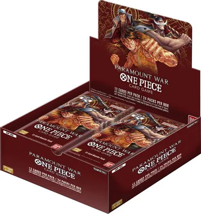 One Piece TCG: Paramount War - Booster Display