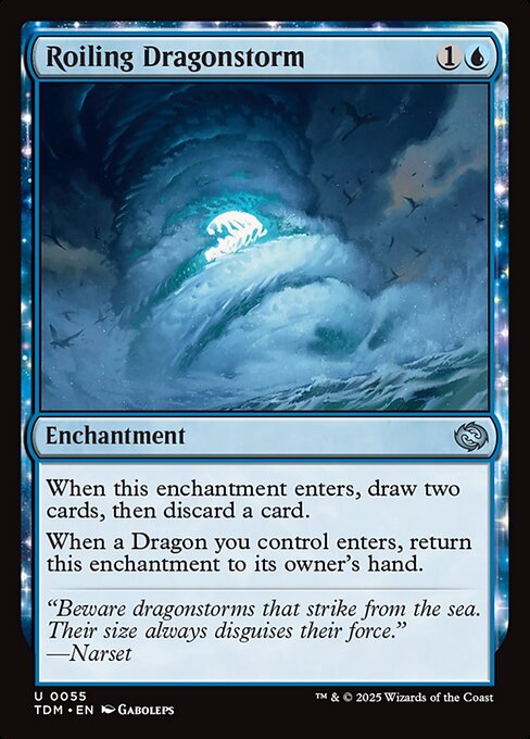 Roiling Dragonstorm - Tarkir: Dragonstorm - 55