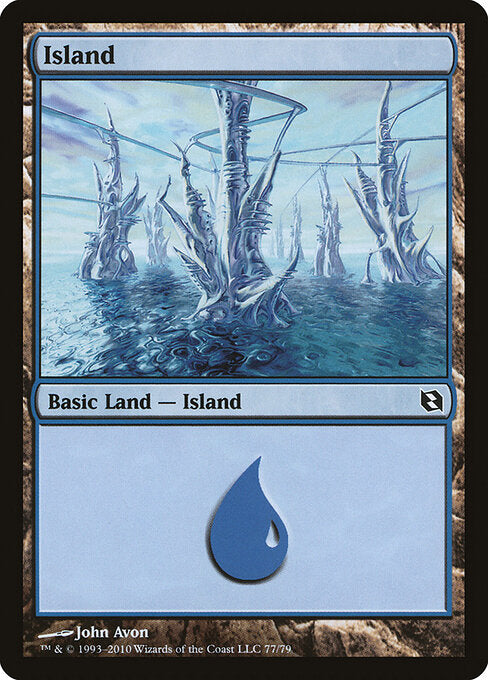 Island - Duel Decks: Elspeth vs. Tezzeret - 77