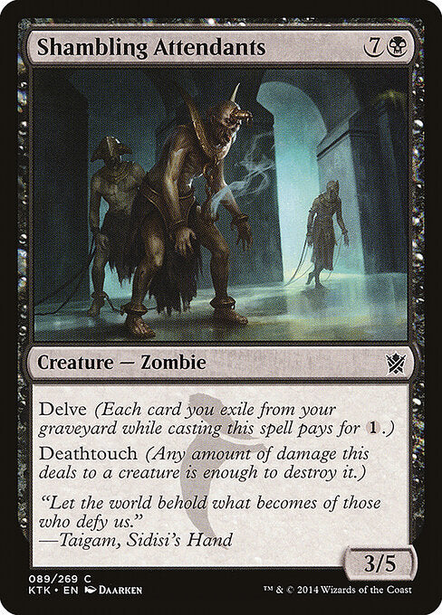 Shambling Attendants - Khans of Tarkir - 89