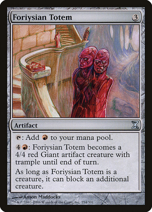 Foriysian Totem - Time Spiral - 254