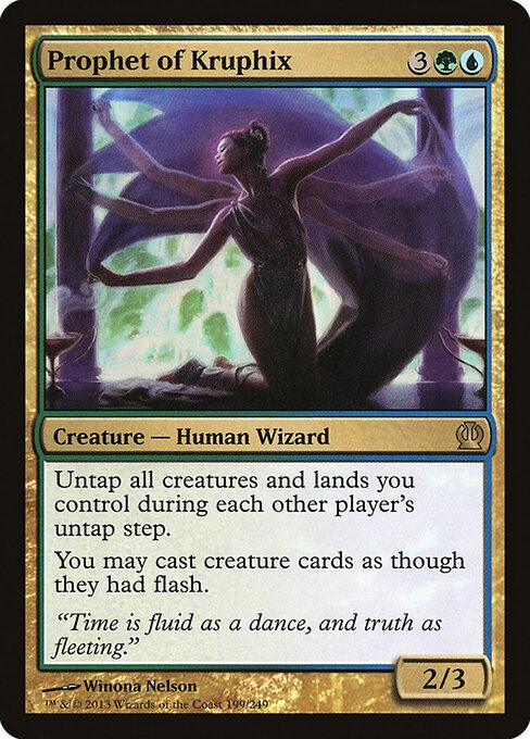 Prophet of Kruphix - Theros - 199