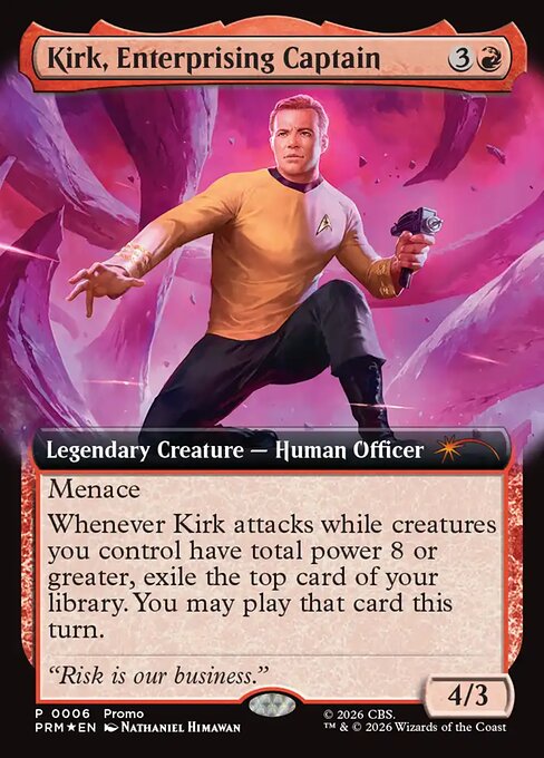 Kirk, Enterprising Captain - URL/Convention Promos - 2026-2