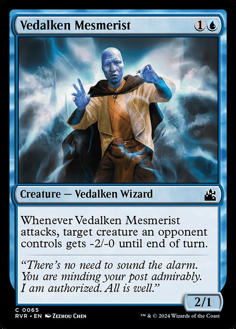 Vedalken Mesmerist - Ravnica Remastered - 65