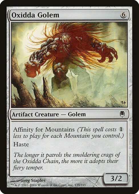 Oxidda Golem - Darksteel - 135