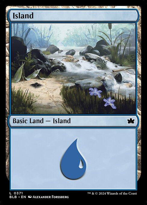 Island - Bloomburrow - 371