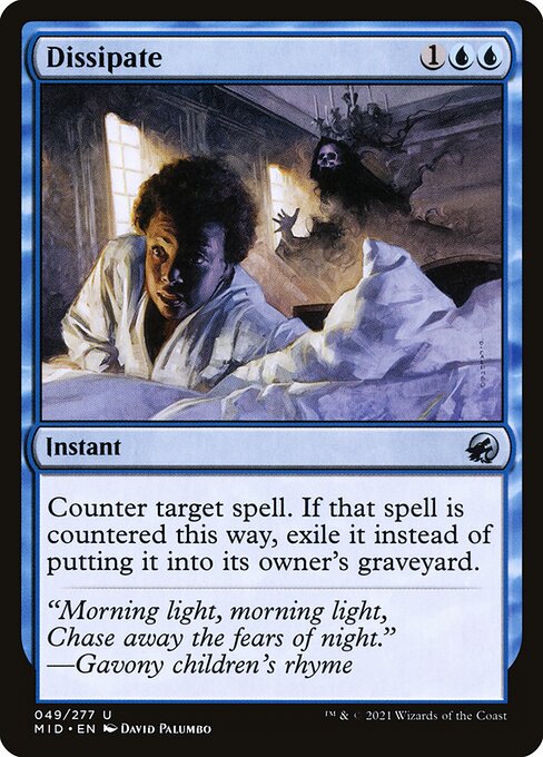 Dissipate - Innistrad: Midnight Hunt - 49