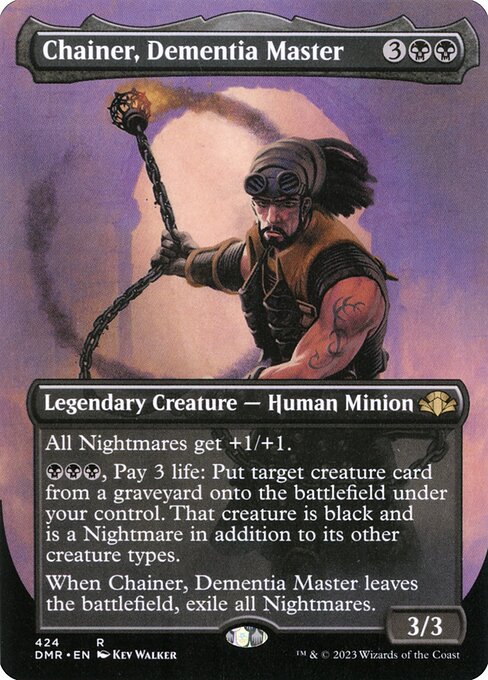 Chainer, Dementia Master - Dominaria Remastered - 424