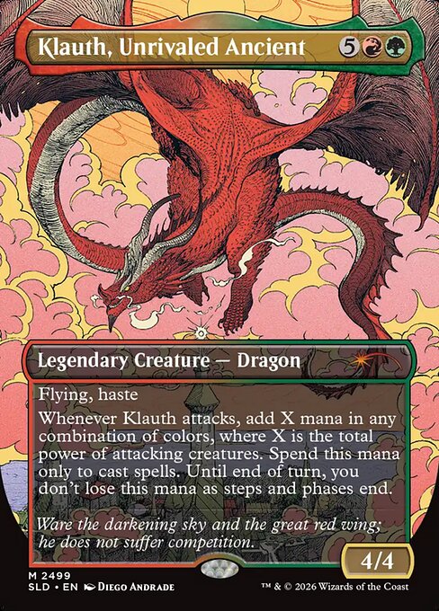 Klauth, Unrivaled Ancient - Secret Lair Drop - 2499