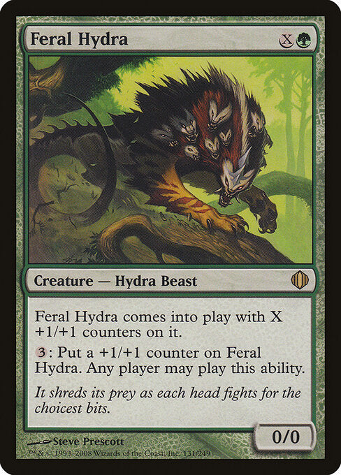 Feral Hydra - Shards of Alara - 131
