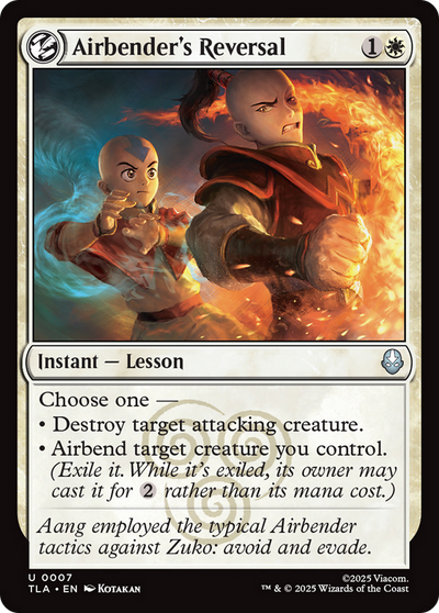 Airbender's Reversal [Avatar: The Last Airbender]