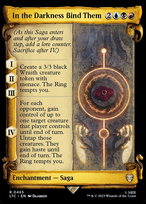 In the Darkness Bind Them - Tales of Middle-earth Commander - 465
