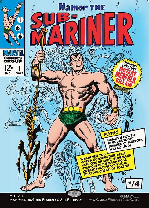Namor the Sub-Mariner - Marvel Super Heroes - 391