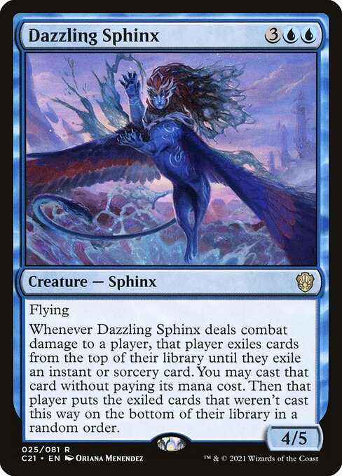 Dazzling Sphinx - Commander 2021 - 25