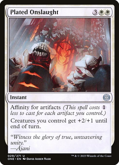 Plated Onslaught - Phyrexia: All Will Be One - 29