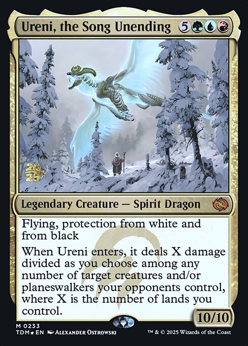 Ureni, the Song Unending - Tarkir: Dragonstorm Promos - 233s