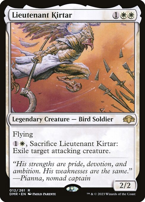Lieutenant Kirtar - Dominaria Remastered - 12