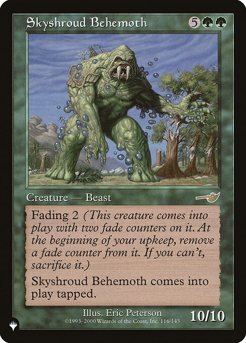 Skyshroud Behemoth - The List - NEM-116
