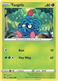 Tangela - SWSH: Crown Zenith - 004/159