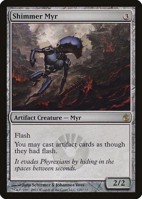 Shimmer Myr - Mirrodin Besieged - 129