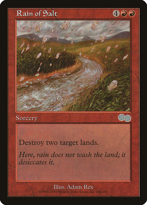 Rain of Salt - Urza's Saga - 206