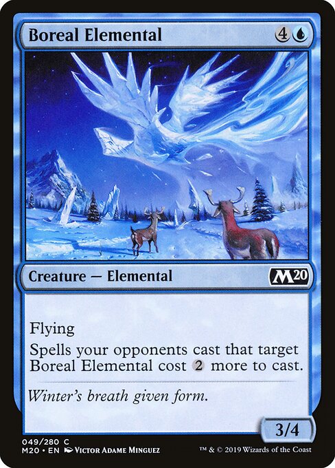 Boreal Elemental - Core Set 2020 - 49