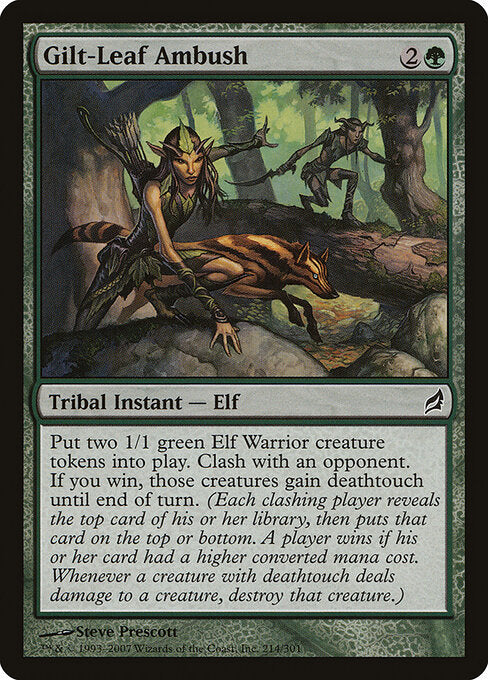 Gilt-Leaf Ambush - Lorwyn - 214