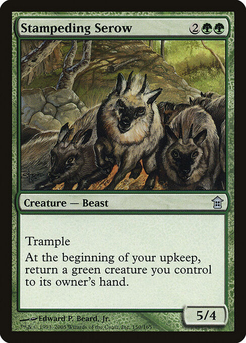 Stampeding Serow - Saviors of Kamigawa - 150