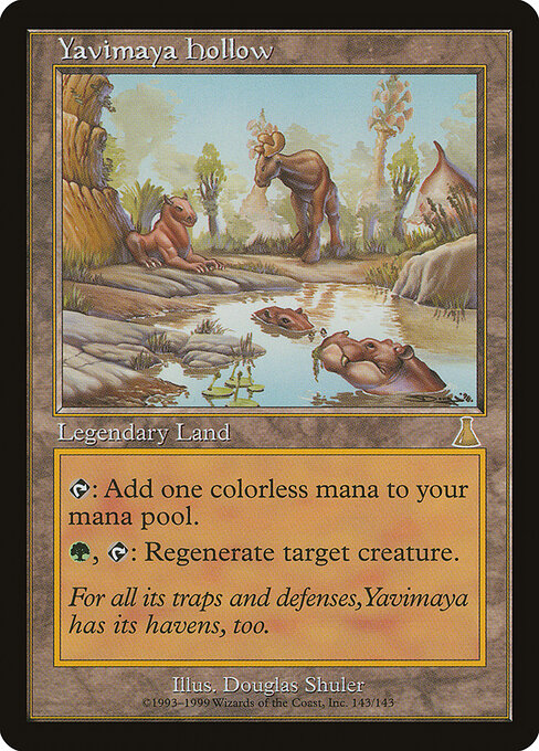Yavimaya Hollow - Urza's Destiny - 143