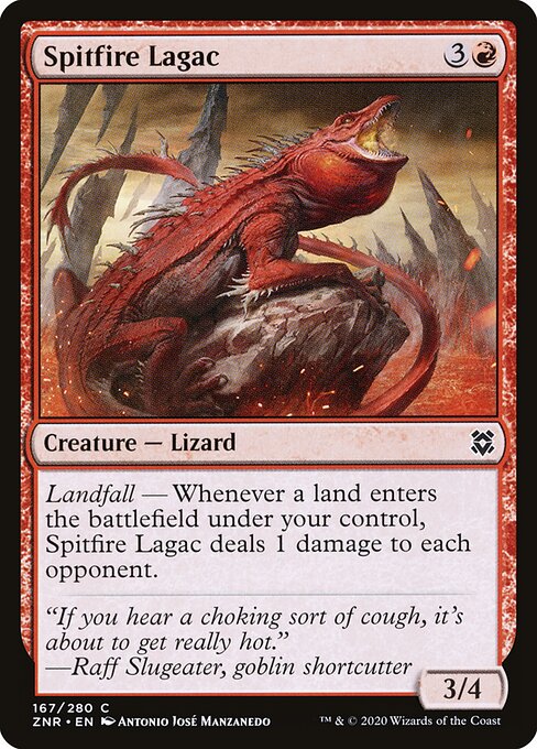 Spitfire Lagac - Zendikar Rising - 167