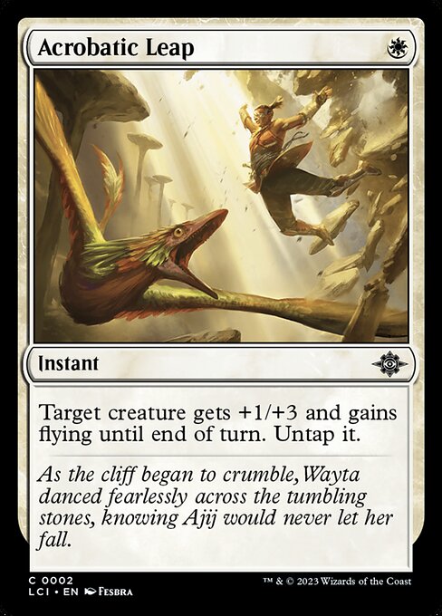 Acrobatic Leap - The Lost Caverns of Ixalan - 2
