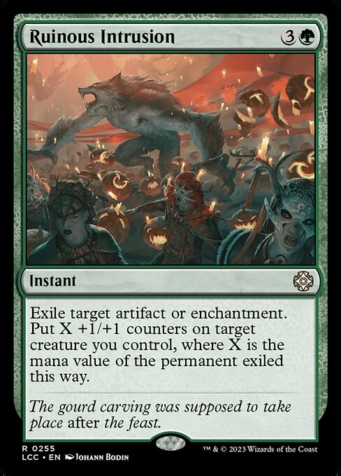 Ruinous Intrusion - The Lost Caverns of Ixalan Commander - 255