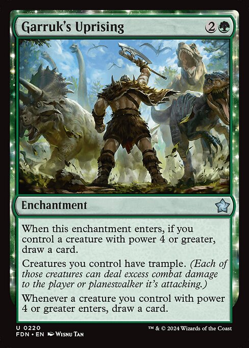 Garruk's Uprising - Foundations - 220
