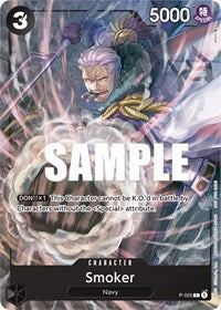 Smoker (Pre-Release) - One Piece Promotion Cards - P-025