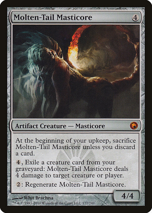 Molten-Tail Masticore - Scars of Mirrodin - 177