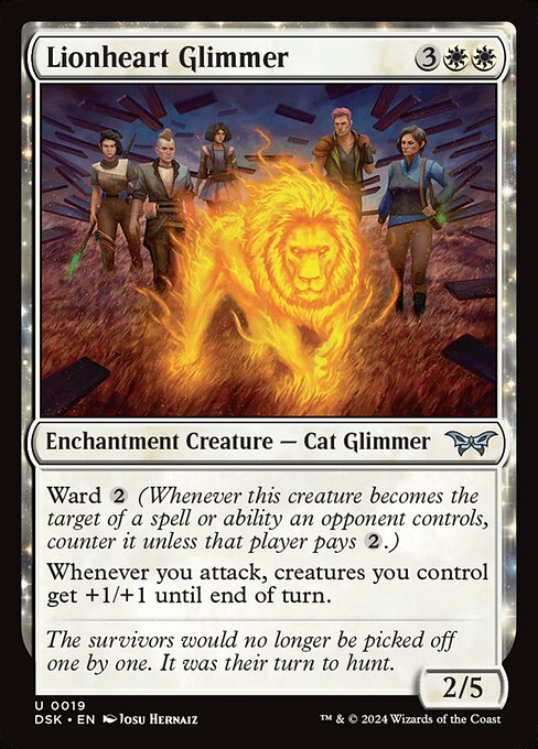 Lionheart Glimmer - Duskmourn: House of Horror - 19