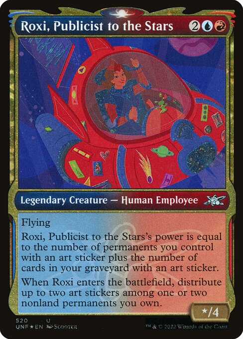 Roxi, Publicist to the Stars - Unfinity - 520