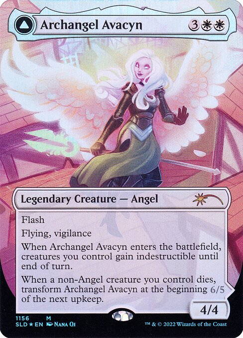 Archangel Avacyn // Avacyn, the Purifier - Secret Lair Drop - 1156