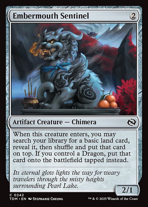 Embermouth Sentinel - Tarkir: Dragonstorm - 242