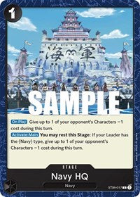 Navy HQ - ST-06: Starter Deck 6 Absolute Justice - ST06-017