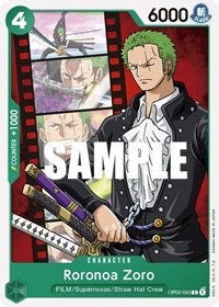 Roronoa Zoro - Paramount War - OP02-043