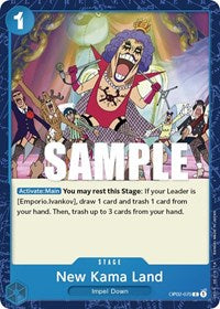 New Kama Land - Paramount War - OP02-070