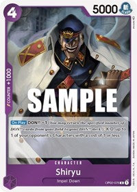 Shiryu - Paramount War - OP02-076